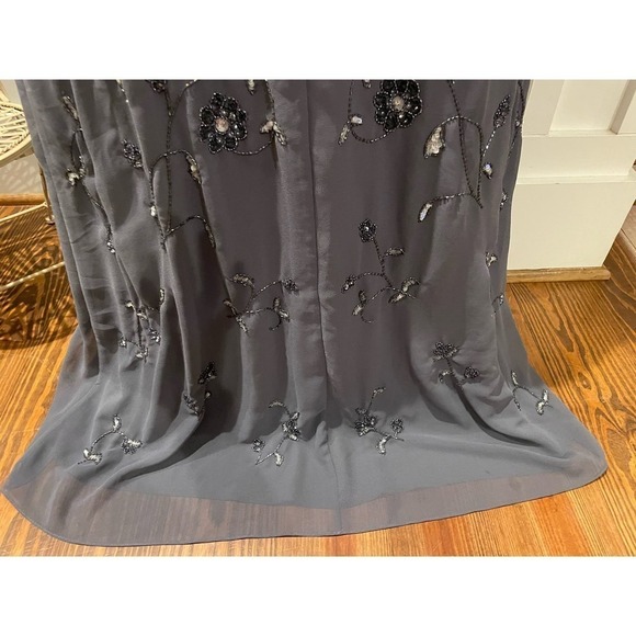 NWOT Anthropologie BHLDN Hydrangea Plymouth Wrap Dress, size 6 - Picture 14 of 16